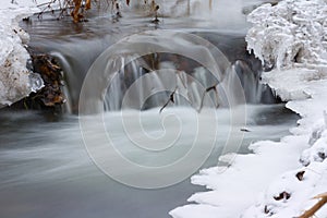 Frozen creek