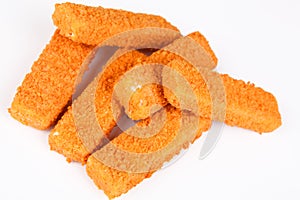 Frozen fish fingers