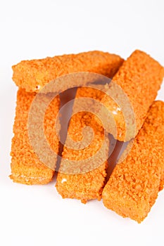 Frozen fish fingers