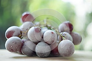 Frozen grape