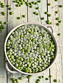 Frozen green peas