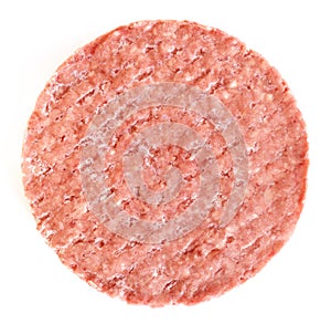 Frozen Hamburger Patty