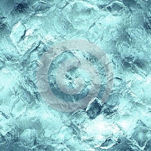 Frozen Ice Seamless and Tileable Background Texture