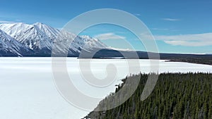 Frozen Kathleen Lake