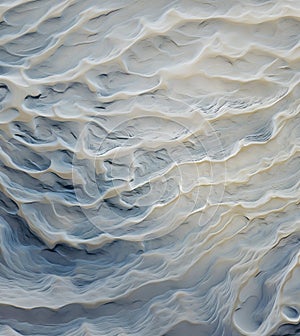 Frozen lake surface texture