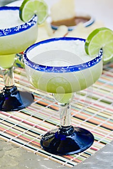 Frozen Lime Margaritas