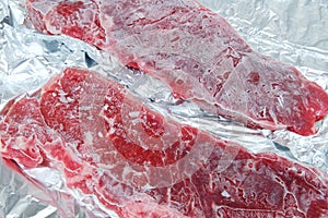 Frozen meat