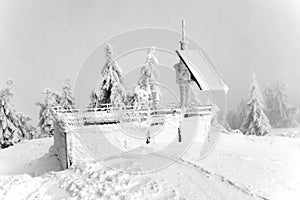 Frozen Meteo Station photo