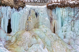 Frozen Minnehaha Falls