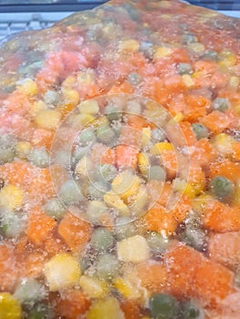 Frozen mix vegetable sold in Singapore