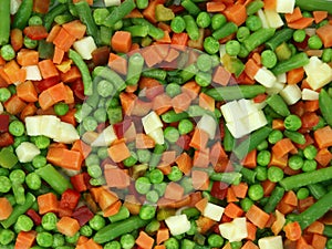 Frozen mixed vegetables