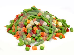 Frozen mixed vegetables