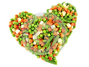Frozen mixed vegetables