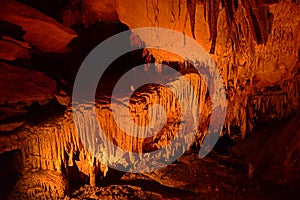 Frozen Niagara, Mammoth Cave National Park, USA