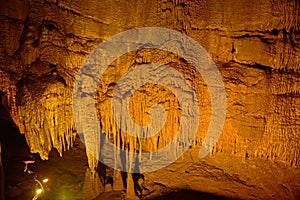 Frozen Niagara, Mammoth Cave National Park, USA