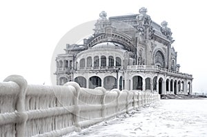 Frozen old casino