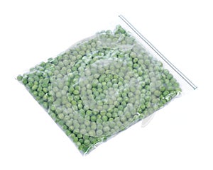 Frozen organic peas