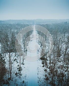 The Frozen Par Force Landscape in North Zealand, Denmark, which is on UNESCO.