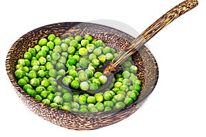 Frozen peas for cooking