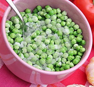 Frozen peas