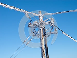 Frozen power cables