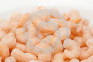 Frozen prawns