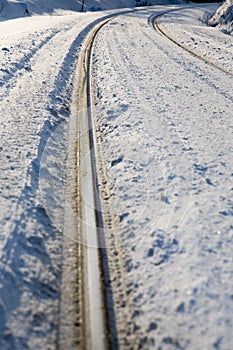 Frozen rails