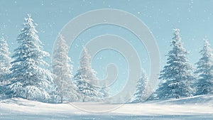 Frozen Silence Forestline