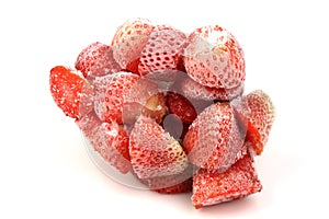 Frozen strawberries