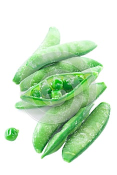 Frozen Sugar Snaps photo