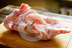 Frozen turkey breast fillet