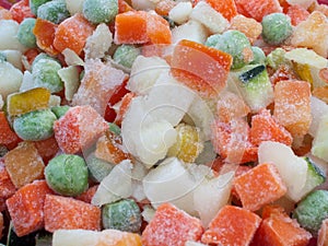 Frozen various vegetables