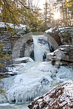 Frozen Waterfall