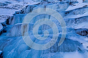 Frozen Waterfall