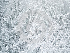 Frozen Window Background