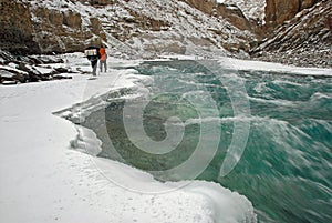 Frozen Zanskar River-2 photo