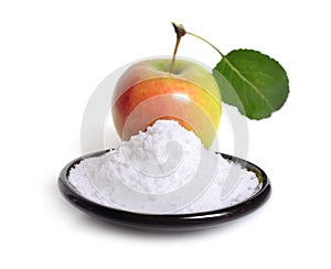 Fructose, or fruit sugar With apple