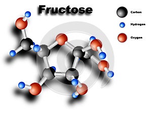 Fructose molecule