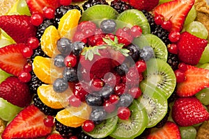 A fruit cake background