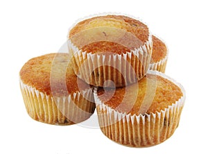 Fruit-cake in the baking cup