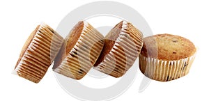 Fruit-cake in the baking cup