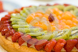 Fruit cake dessert