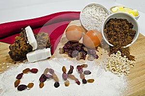 Fruit Cake Ingredients