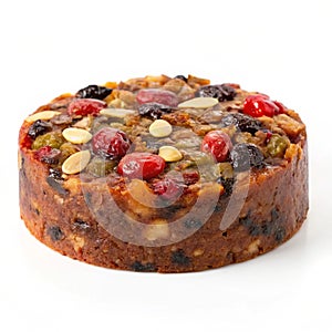 Fruit Cake isolated on transparent background