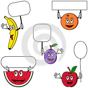 Fruit Characters & Posters [1] photo