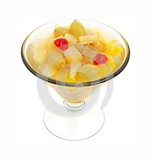 Fruit Cocktail Martini Glass