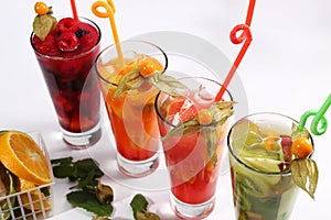 Fruit cocktails photo