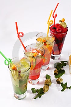 Fruit cocktails photo