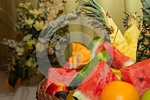 Fruit collection on the table