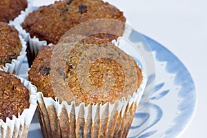 Fruit and fibre muffins